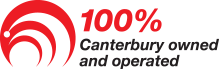 100% Canterbury owned and operated
